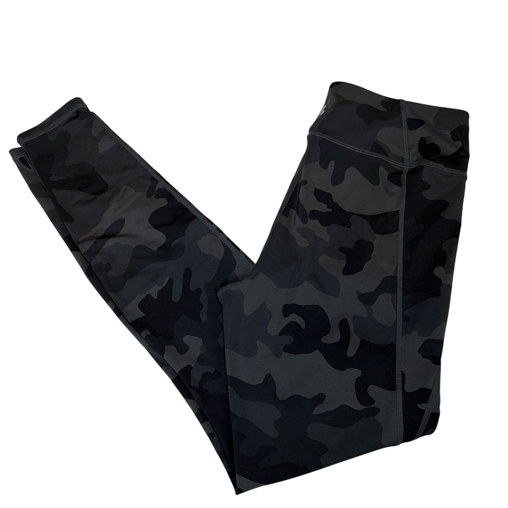 Polo Ralph Lauren Camo Leggings Size Medium High‎ Waist Compression Athletic